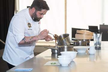 Las demostraciones culinarias formaron parte de la segunda jornada de la Feria Gran Canaria Me Gusta (Foto TA)